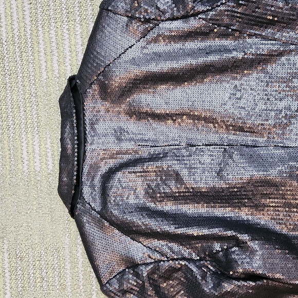 Free People Sequin Blazer Size 2 - Picture 13 of 16